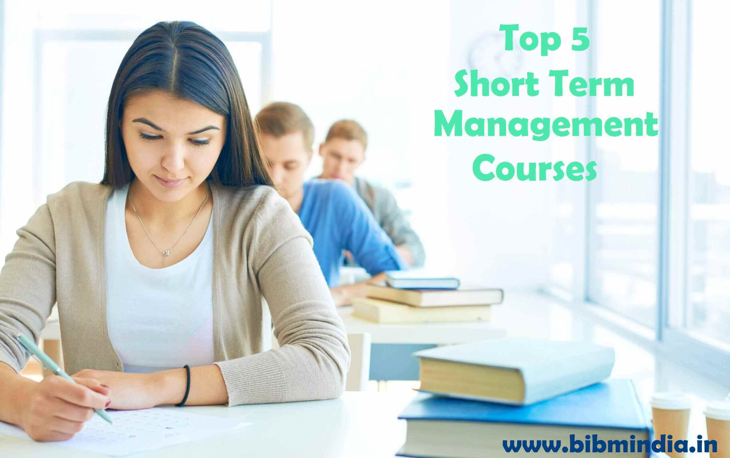 Top 5 Short Term Management Courses BHARAT INSTITUTE OF BUSINESS