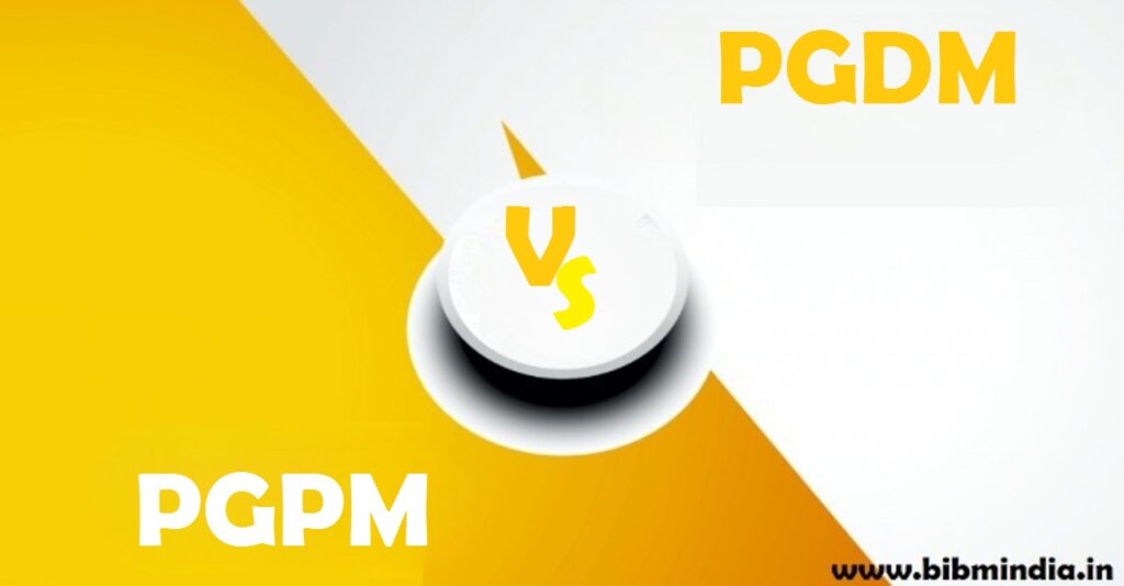 Difference Between PGPM VS PGDM