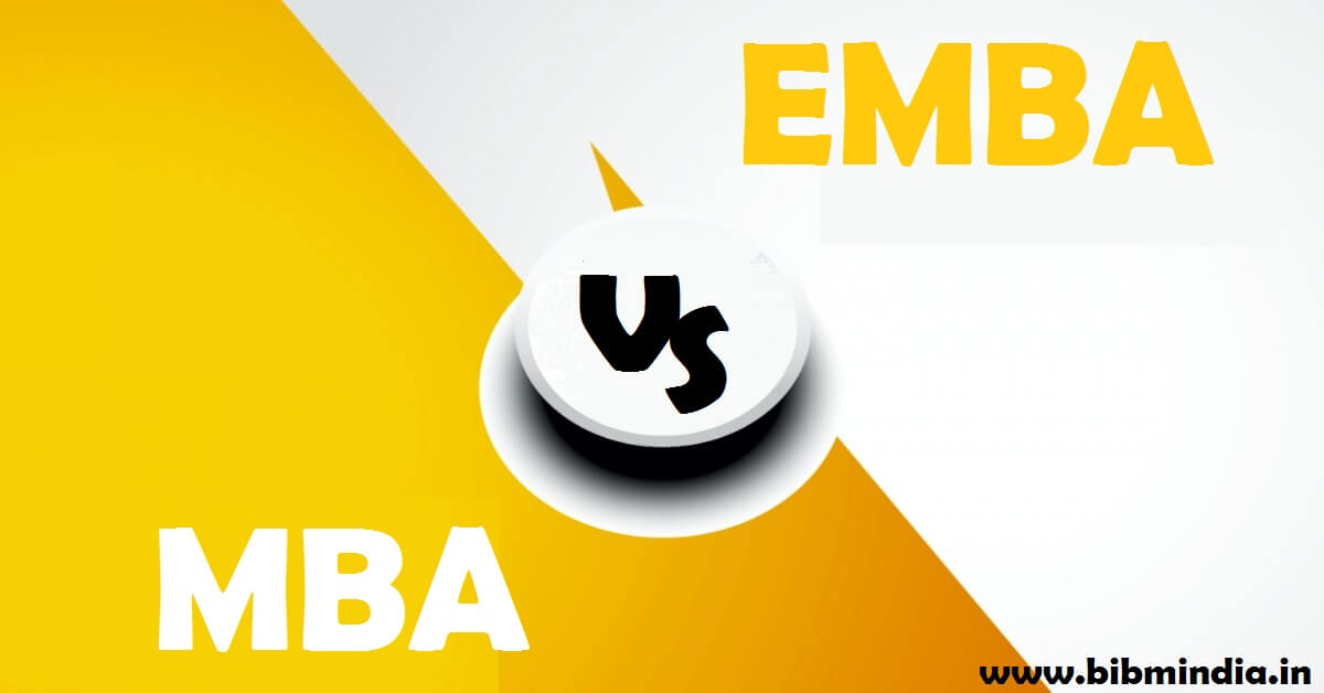 Difference Between MBA and EMBA