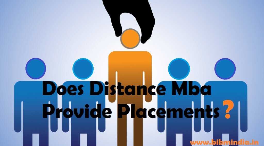 Does Distance Master Program Provide Placements