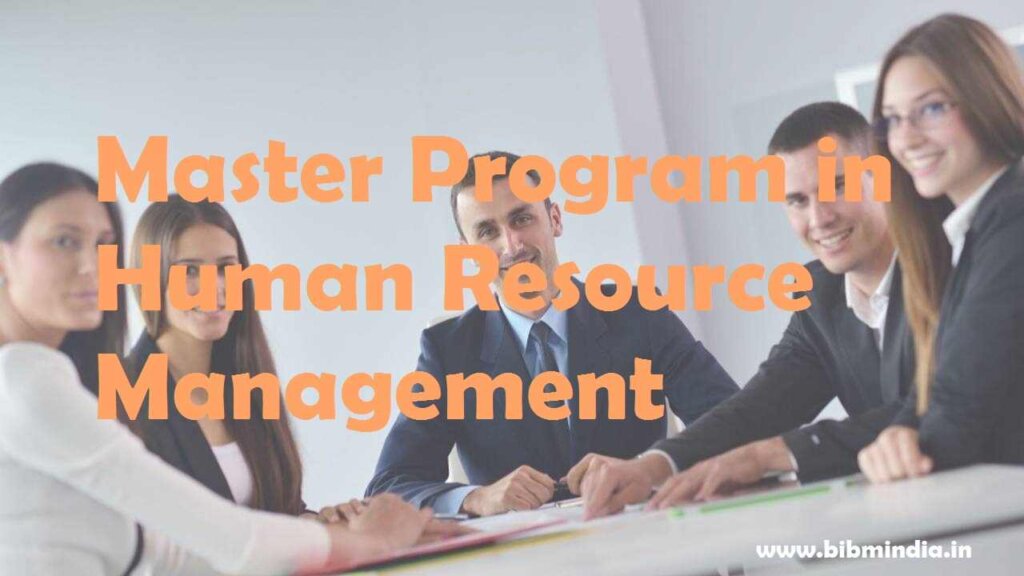 Master Program in Human Resource Management