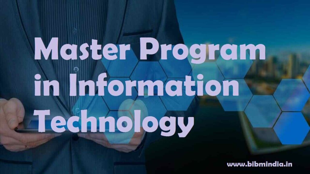 Master Program in Information Technology
