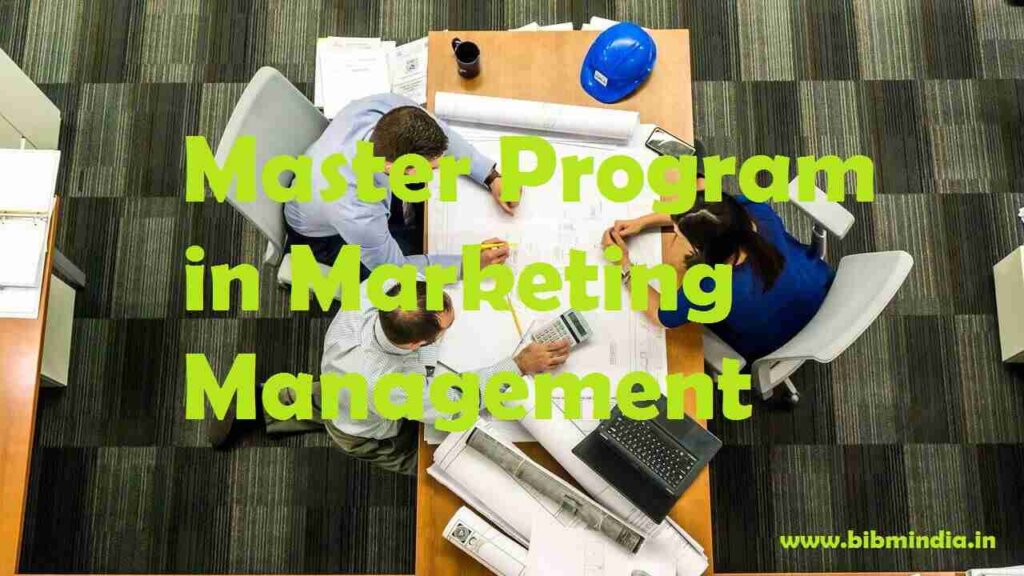 Master Program in Marketing Management